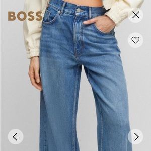 NWT boss responsible jeans modern 70s flare jeans size 33/32